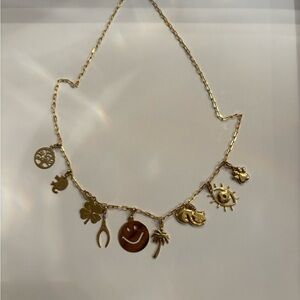 Gold Charm Necklace